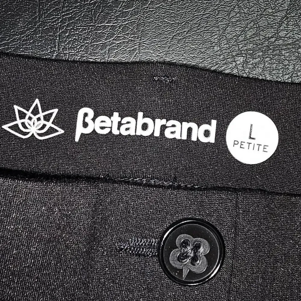 Betabrand Womens Classic Skinny Leg Dress Yoga‎ Pants Large Petite LP - Image 5