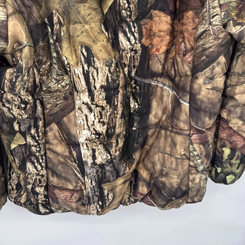 Mossy Oak Coat Womens XL Brown Pink‎ Camo Print Polyester Zip Pockets Hood - Image 10