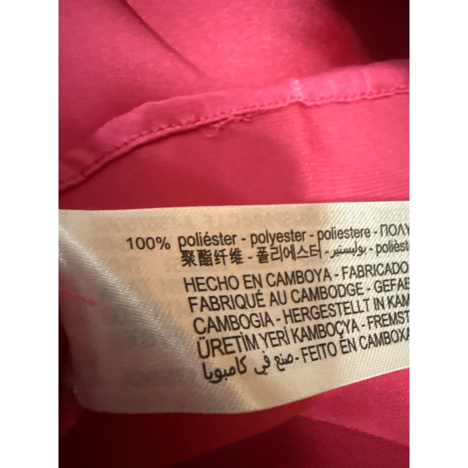 NEW Zara Women's Pink Silk Satin Long Sleeve Button Down Blouse Shirt Top Size L - Image 5