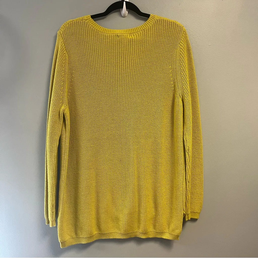 Revolve 525 America Sweater the Emma Shaker Sweater in Pickle Green Sz L NWT - Image 8