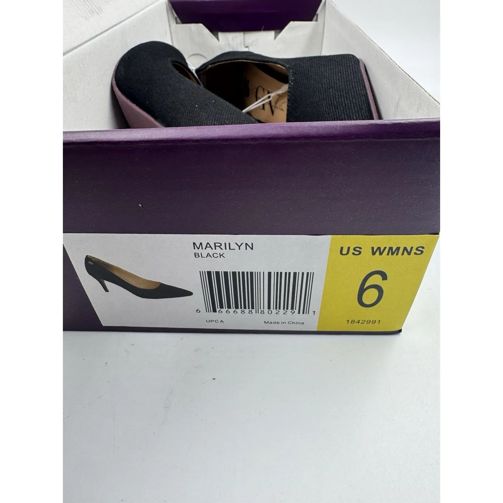 New Gloria Vanderbilt Women's Marilyn Pumps Black Closed Toe Heels Sz 6 Shoes - Image 14