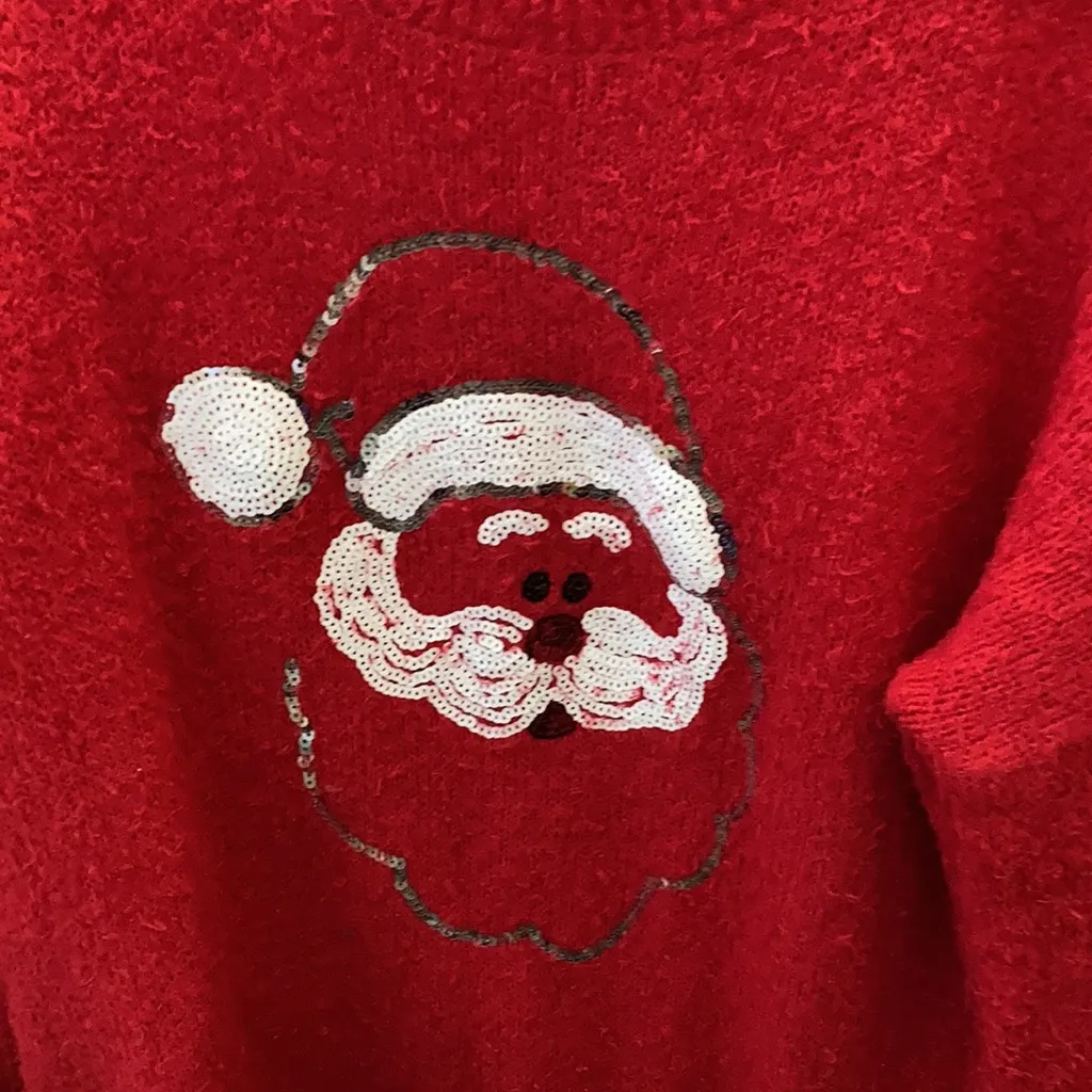 FINAL MARKDOWN No boundaries Santa sweater xxl - Image 3