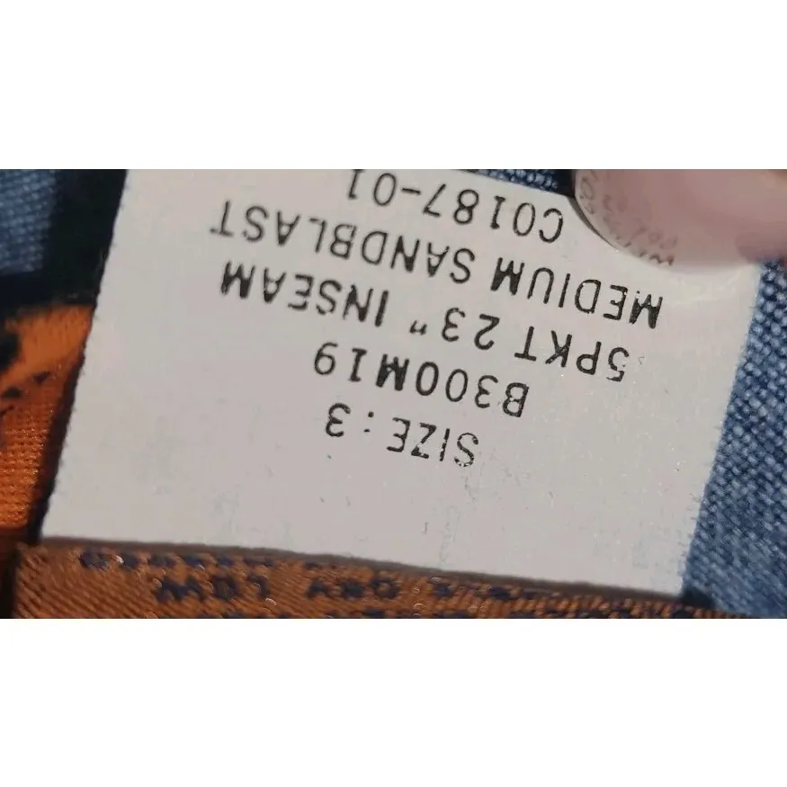 Candies Denim Jeans Bootcut‎ Low Rise Y2K Style Blue Wash Womens Size 3 - Image 7