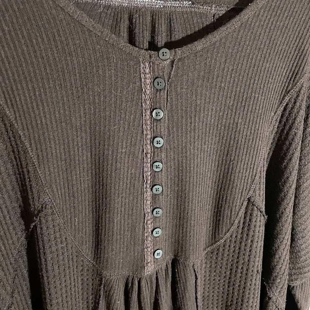 Free People Leo Henley Thermal Top - Image 4
