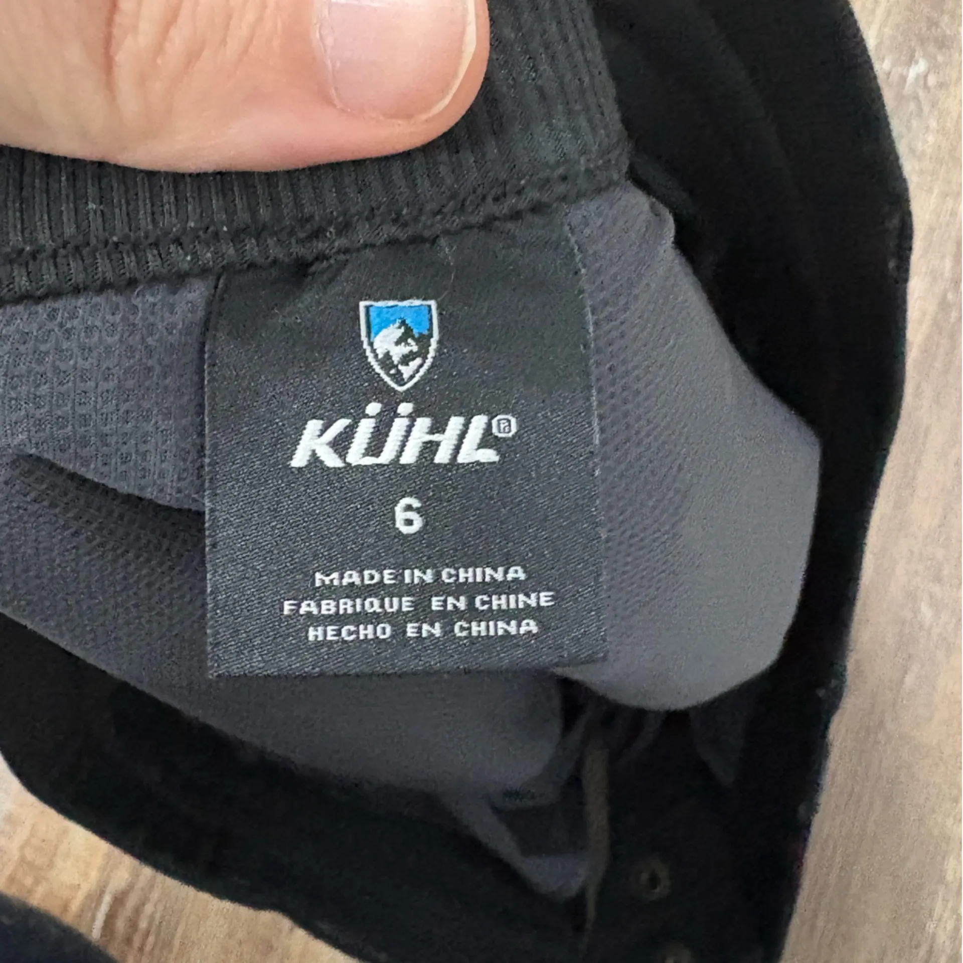 KUHL Black Stretch Spandex ATHLETIC SKORT Hiking Gym Summer Shorts Sz Women's 6 - Image 6