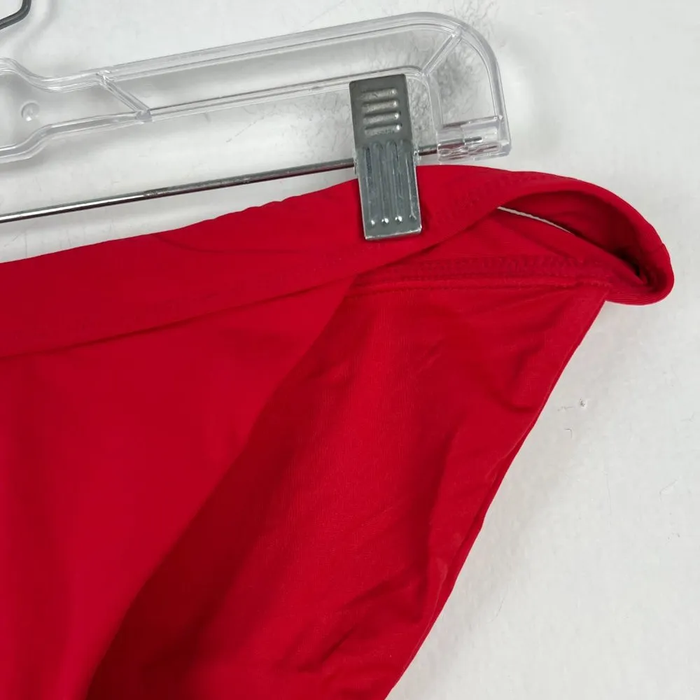 NWT Andie Swim The Banded Cheeky Flat Bottom Bikini Cherry Red Size Small S NEW - Image 4