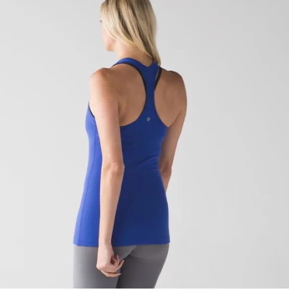 Lululemon Cool Racerback II Sapphire Blue Size 8 - Image 3