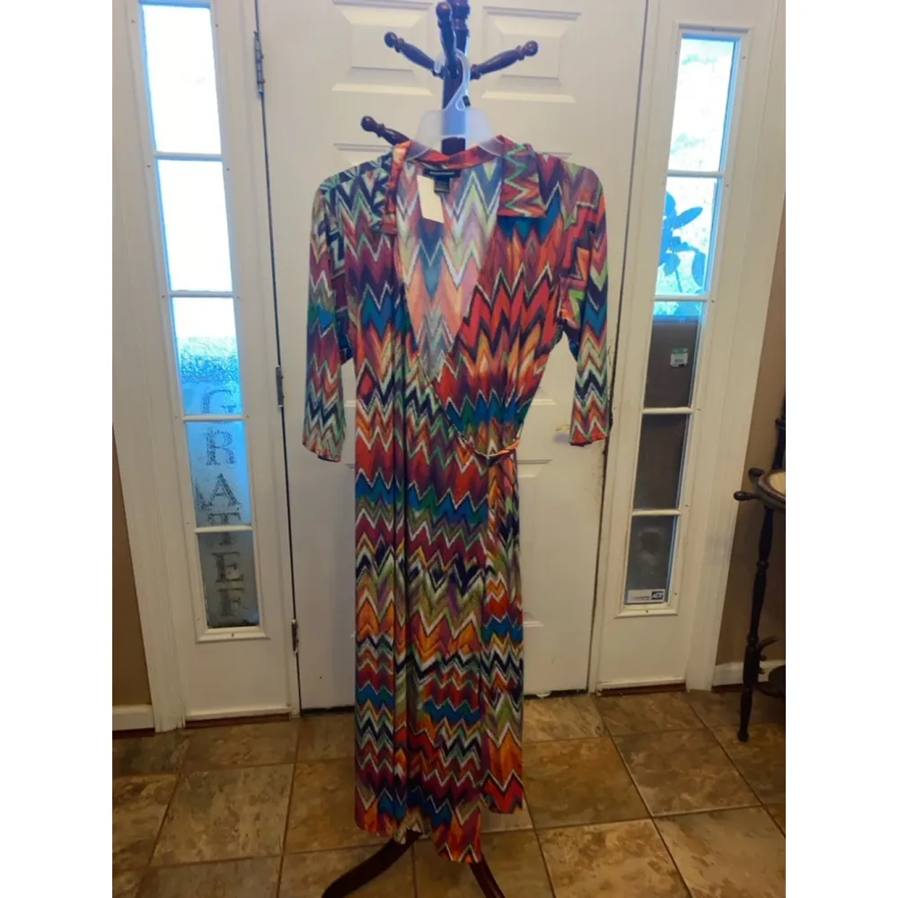 Women's Ashley Stewart Multi Dress Size 18/20 - Image 5