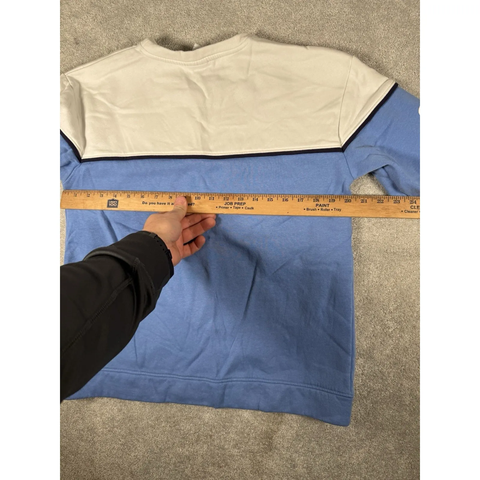 Champion UNC Tar Heels Women's S Sweatshirt Crewneck Blue Carolina Spellout - Image 8