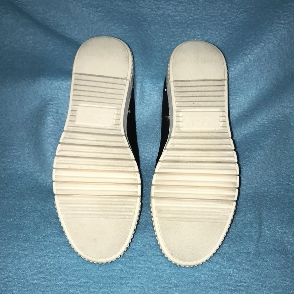 𝅺SOUL NATURALIZER TRULY slip on, faux fur man made leather flocking NEW size 6M Black - Image 4