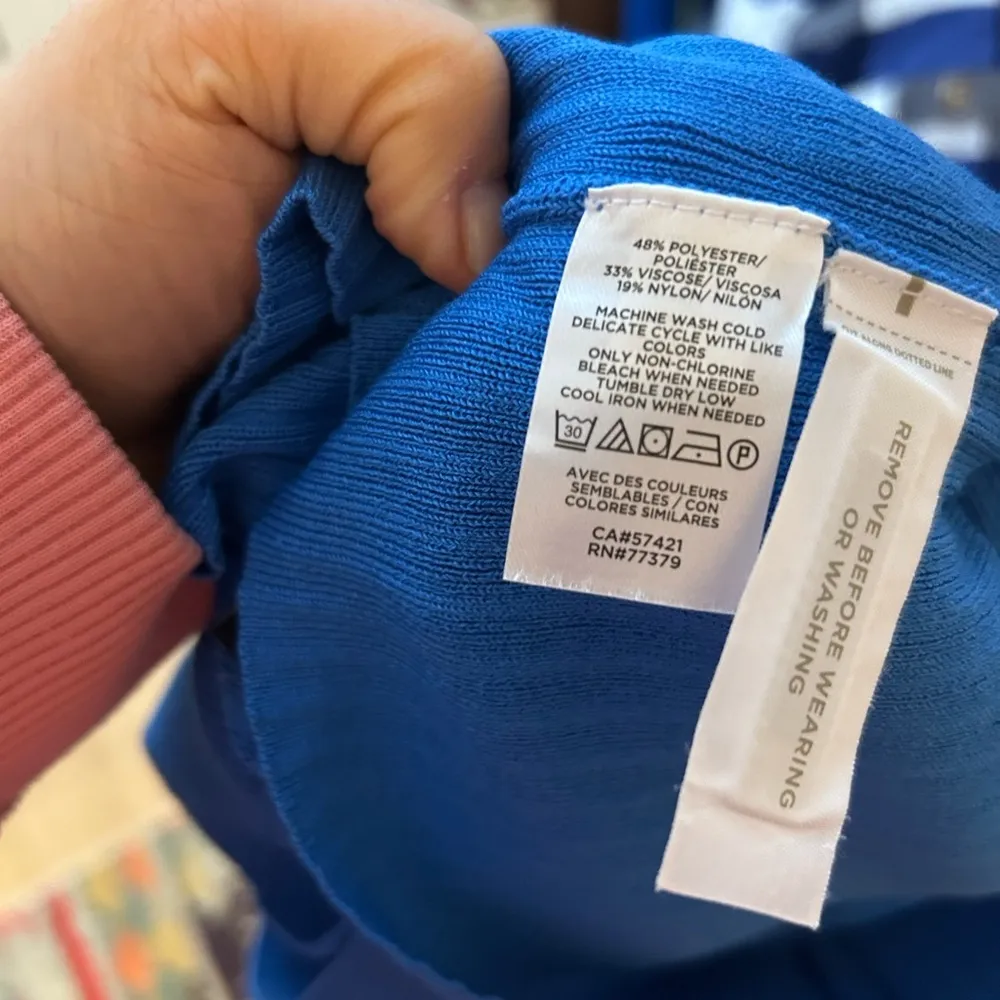 Ann Taylor Ribbed Square Neck Sweater Shell - Image 4