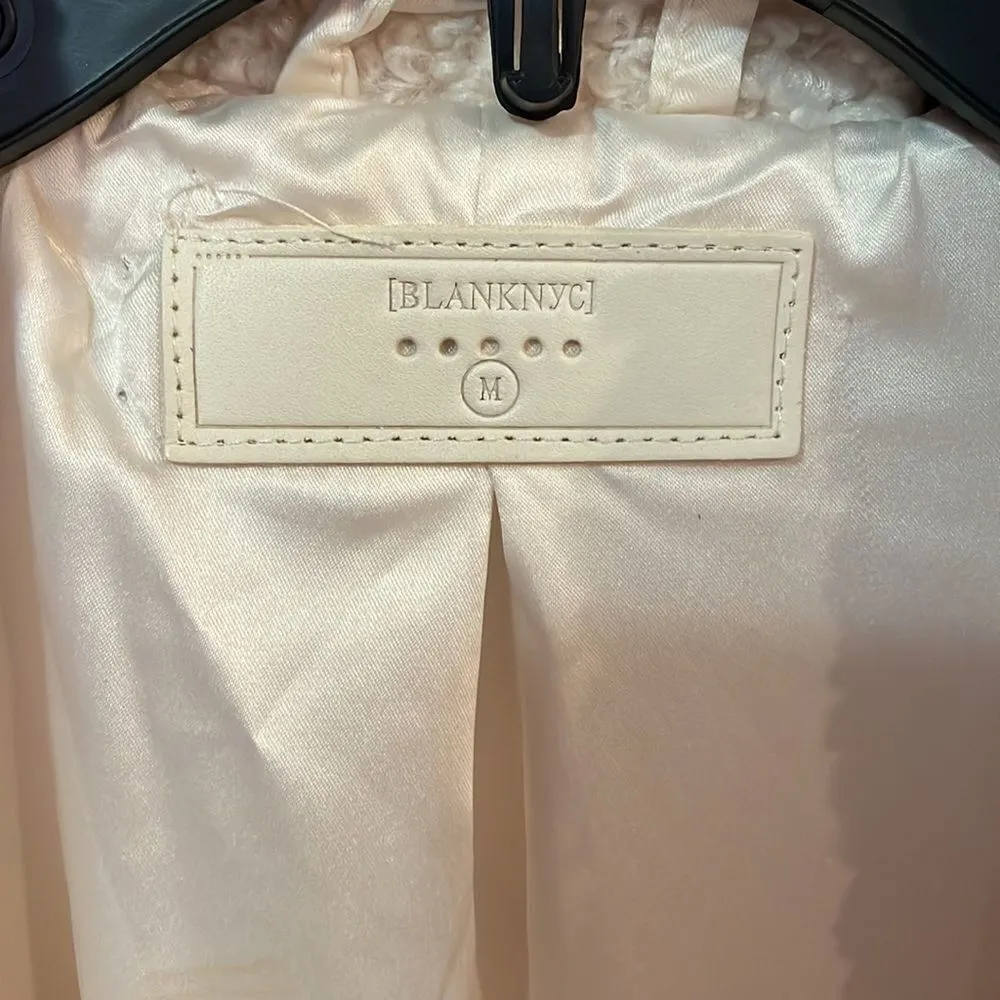 BlankNYC Sea Salt Faux Sherpa Teddy Bear Coat - Image 4