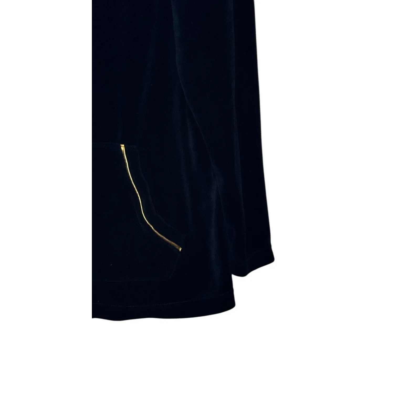 Quacker Factory Womens Outfit & Set Jeweled Christmas‎ Tree On Shirt Black Small - Image 2