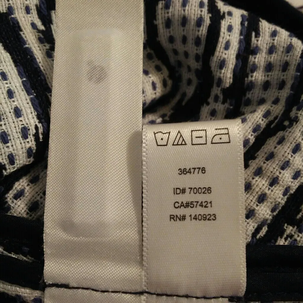 Loft Ann Taylor woven wrap style mini skirt - Image 4