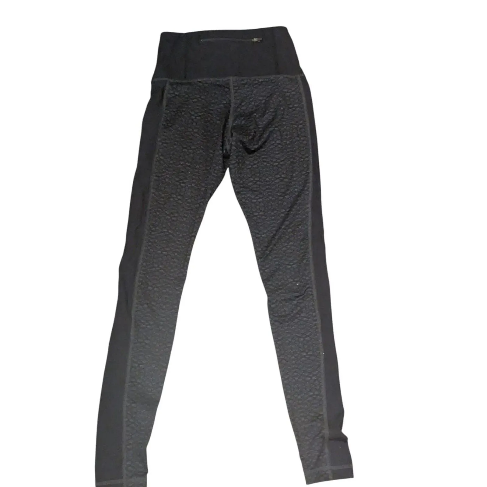 Tonic Black Textured Athletic Leggings XS - Image 5