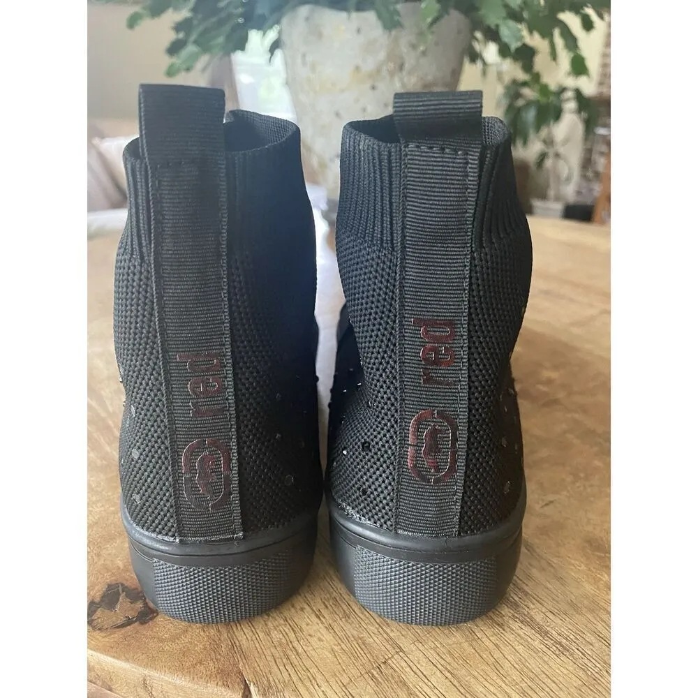 Ecko Red Rhino Logo Beyley Slip On Logo Black Women’s Sneaker Booties Size 8 - Image 4