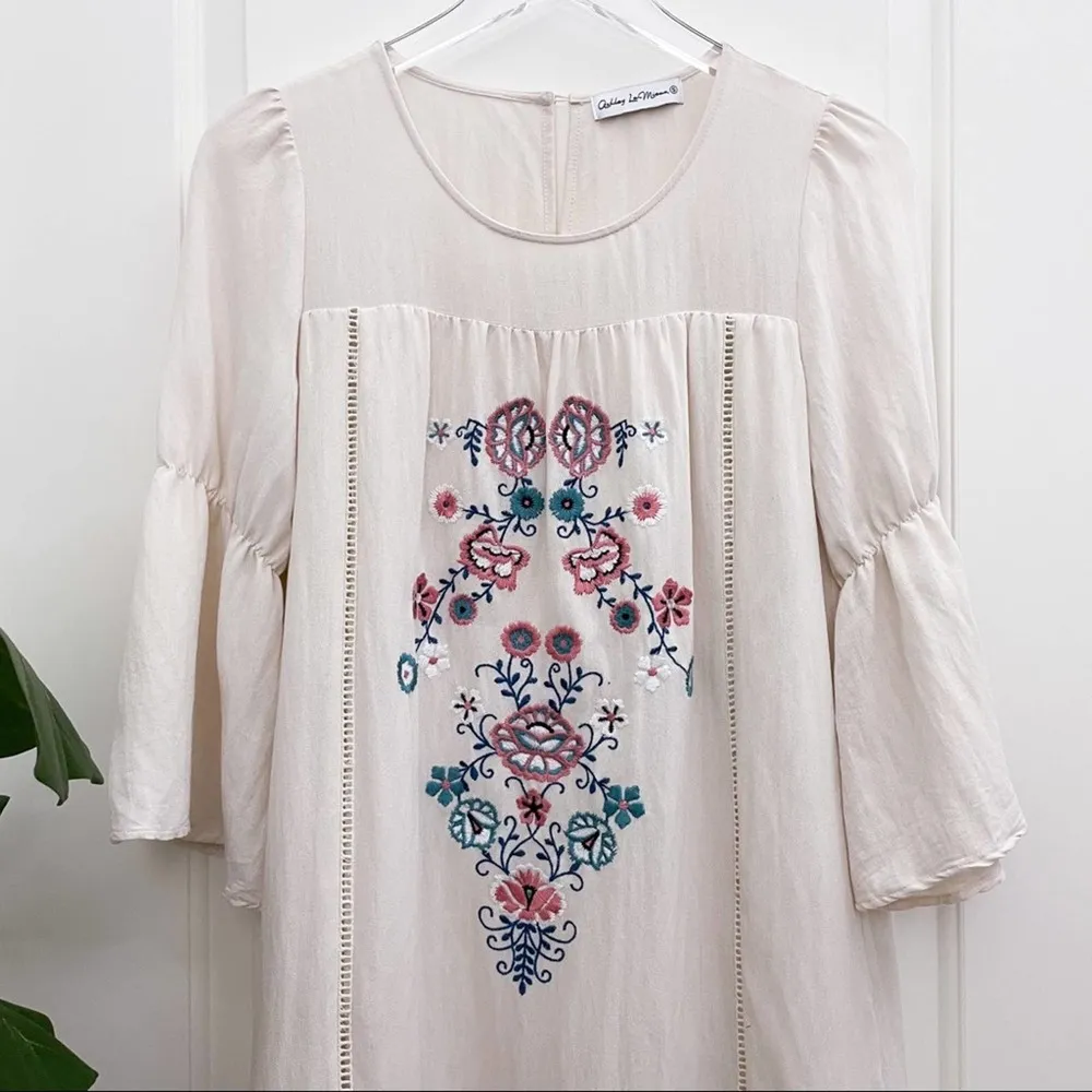 Ashley LeMiuex Embroidered Dress Floral - Image 64