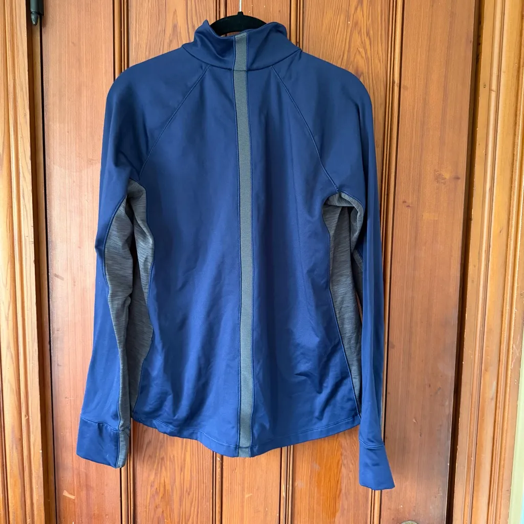 Under Armour  Navy Blue Half Zip Size Large - Image 7