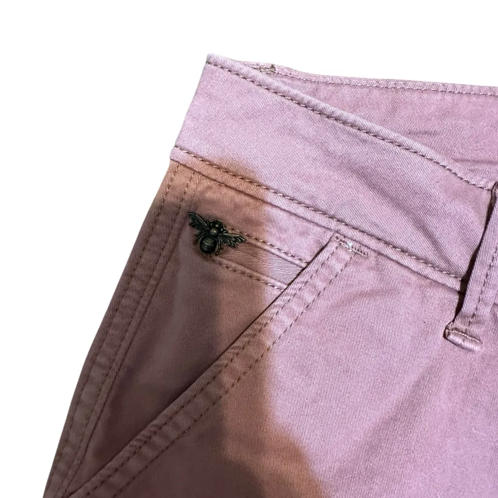 Abercrombie & Fitch‎ Pink High Waist Shorts - Image 3