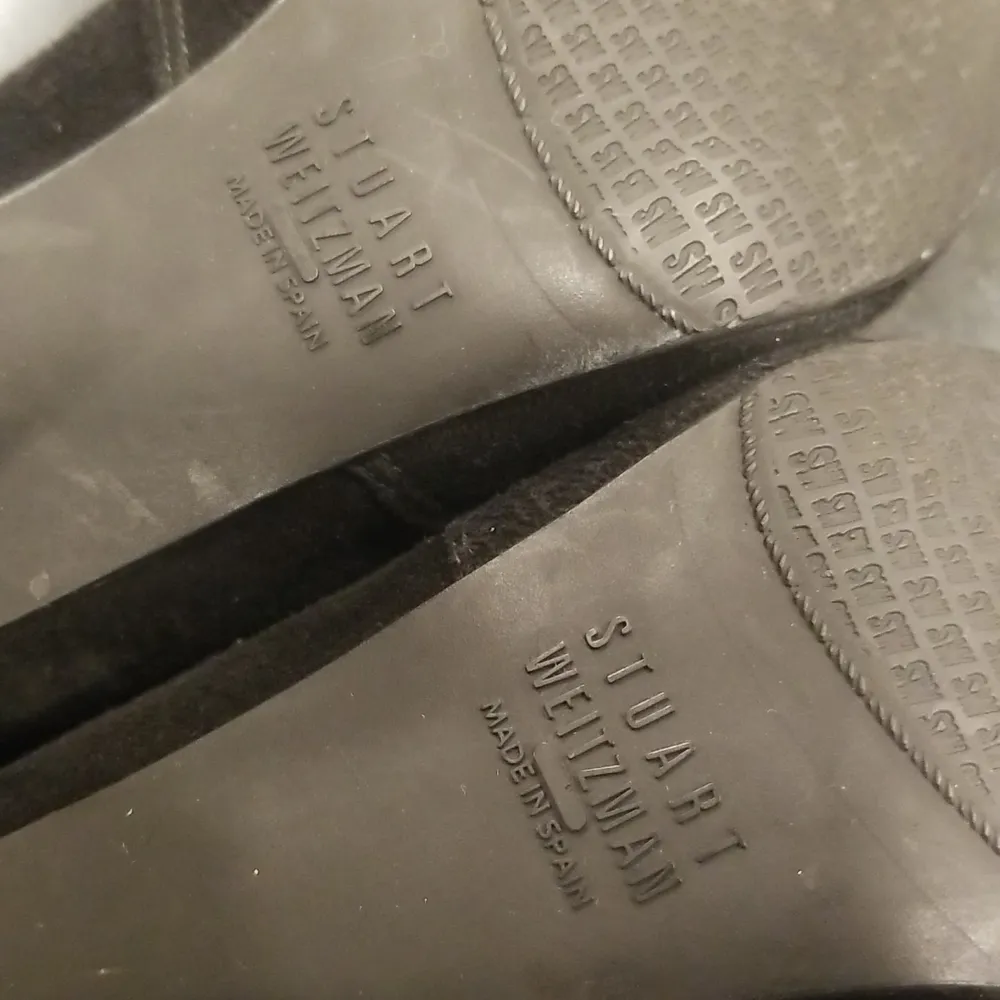 💕STUART WEITZMAN💕 Highland Suede Over-the-Knee Boots ~ Black 7.5 - Image 15