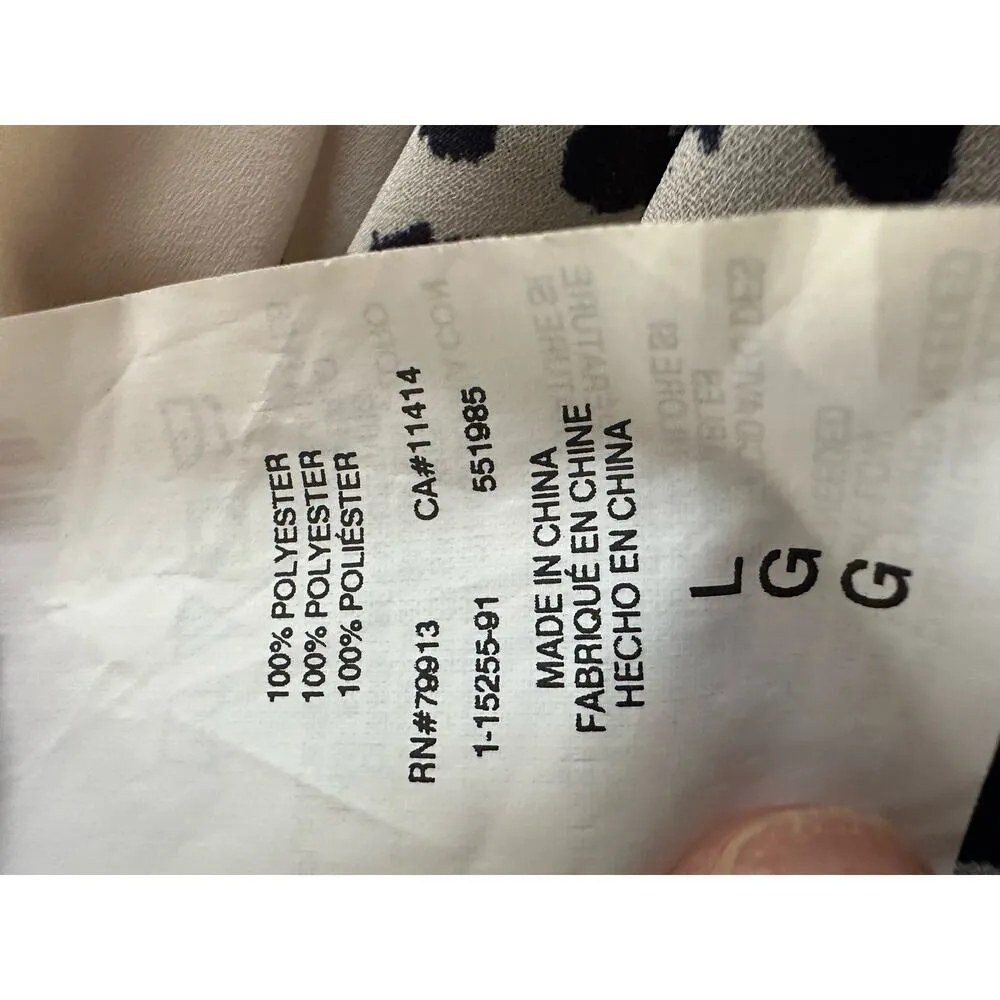 A Pea in the Pod Navy Blue Paint Watercolor Maxi Dress Maternity Summer Vacation - Image 6