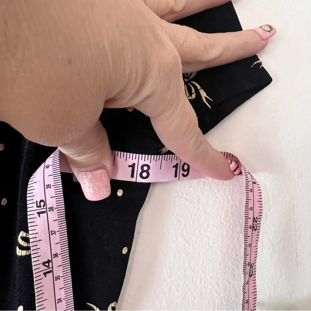 Vintage SUSAN LAWRENCE slinky bow mockneck blouse Women’s SIZE MEDIUM demure Y2K - Image 7