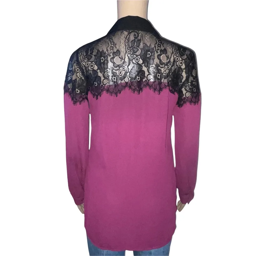 Metaphor  western style lace shoulder buttoned blouse - Image 3