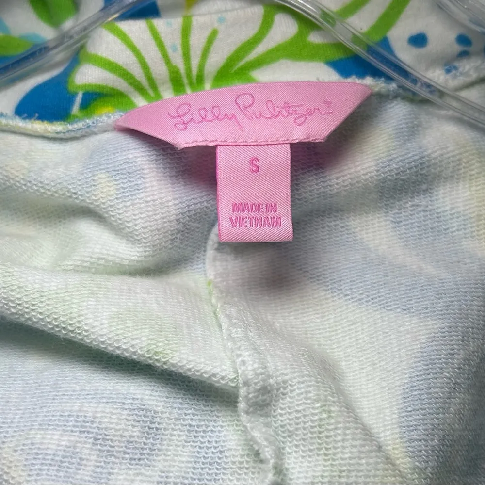 Lilly Pulitzer floral print knit dress size small - Image 5