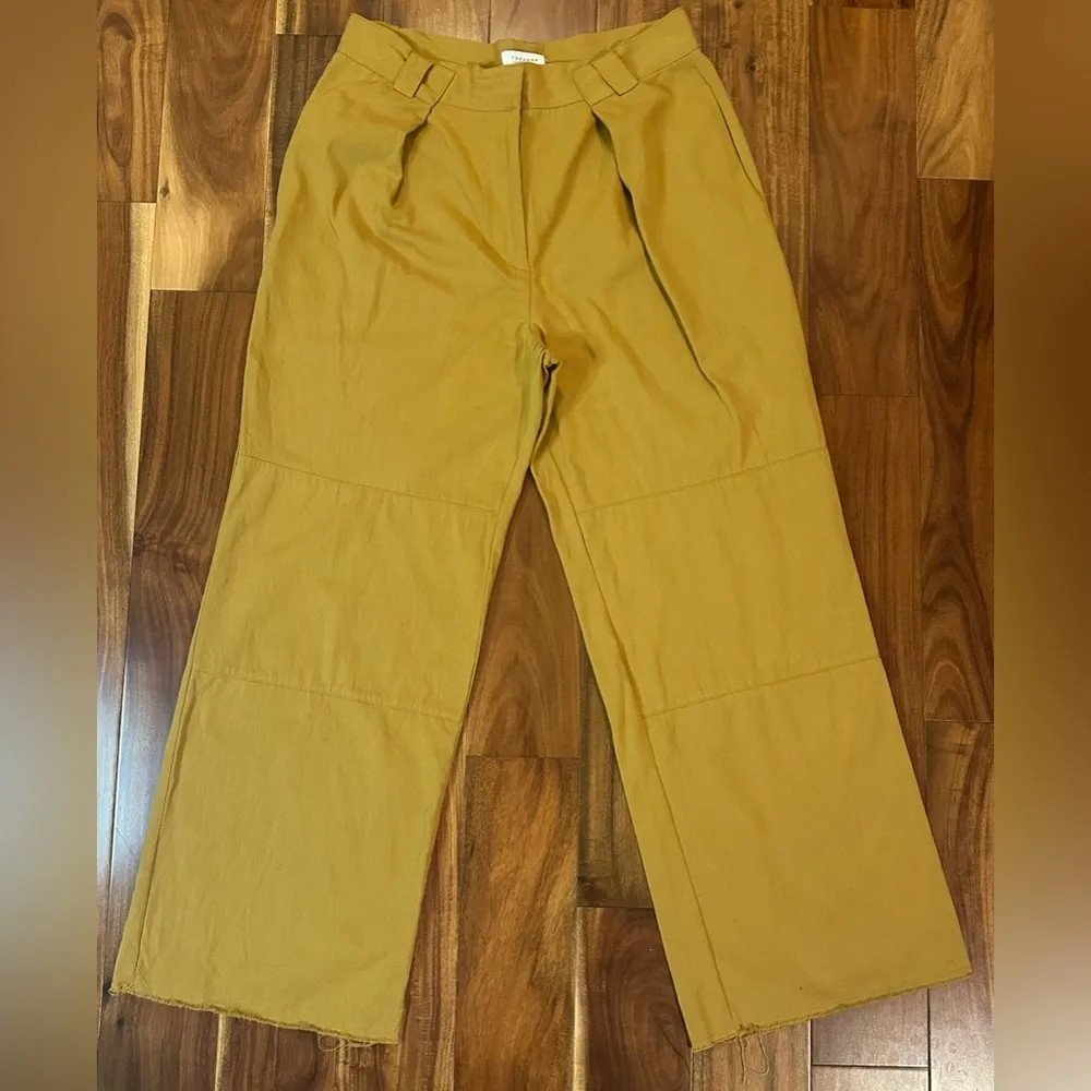 Topshop Highwaisted Flat Front Trousers - Image 3