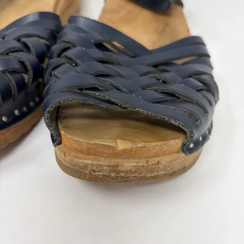 Troentorps Anna Clogs Size 40 or US 10/10.5 Blue - Image 5