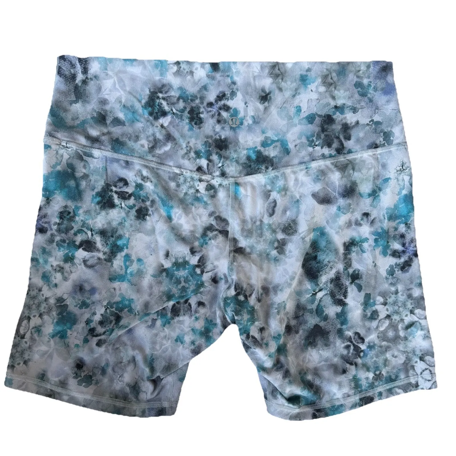 Lululemon Align Short 4" Kaleidofloral Multi Athletic Bike Shorts Gym Workout 16 - Image 2