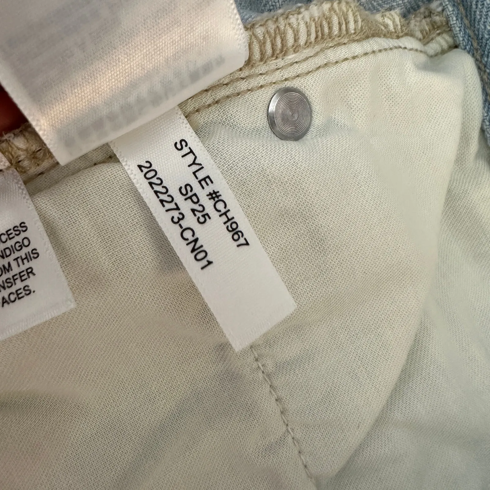 J.Crew Mid Rise Straight Jean Montauk Wash Light Blue Full Length US 26 NWT - Image 10