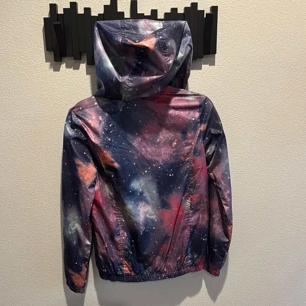 Galaxy Print athleisure Jacket - Image 2