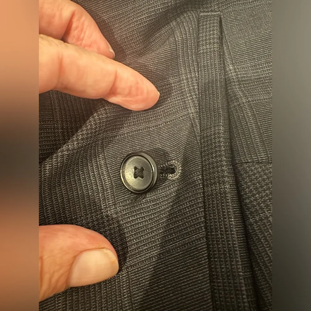 Theory  Wool Plaid Ankle Dress Pants Career Office Work Size 30 *READ - Image 3