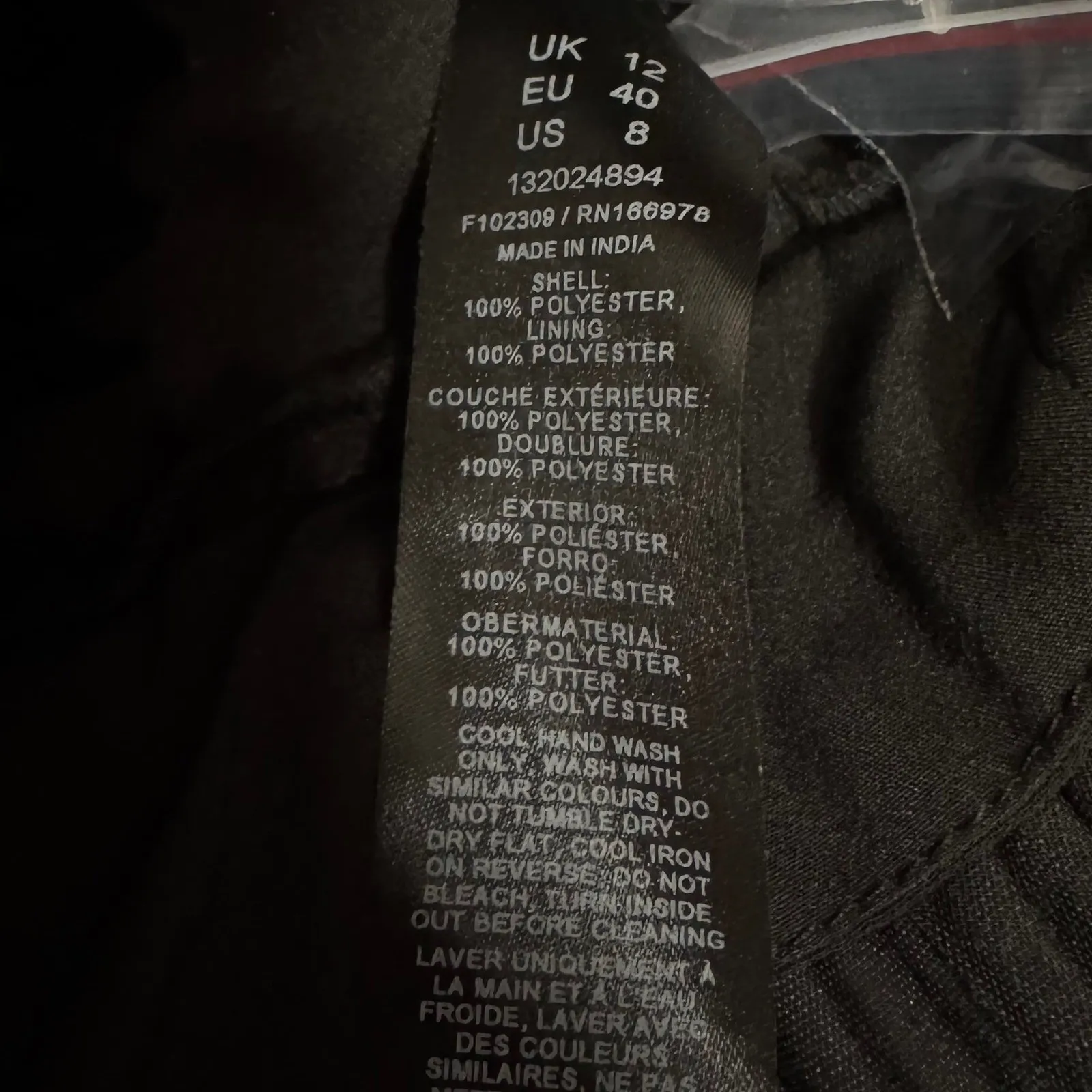 Velvet Ruffle Crop Top Bustier Black 8 Whimsigoth Party Festive Glam ASOS LUXE - Image 7