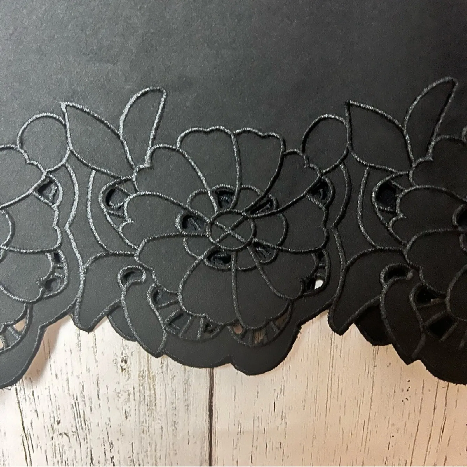 Grace the Perfect Fit Womens Short Sleeve Professional Office Black Blouse Sz S - Image 3