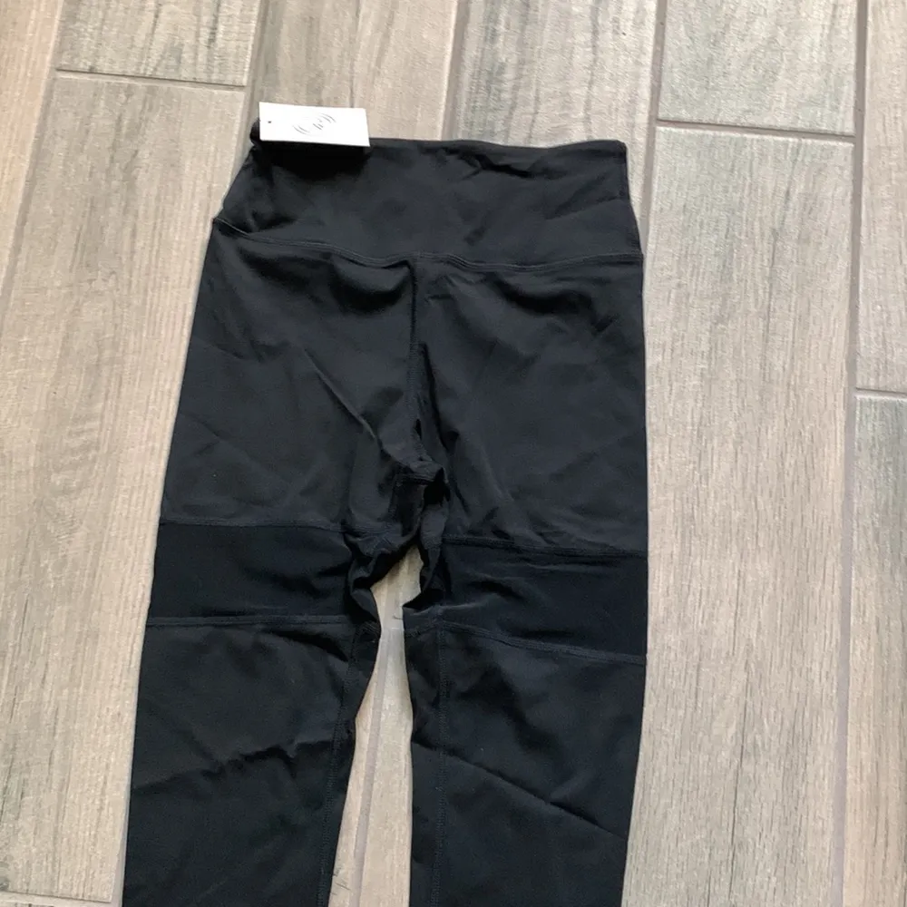 What waist fitness seasonal black legging monsoon mesh - Image 6