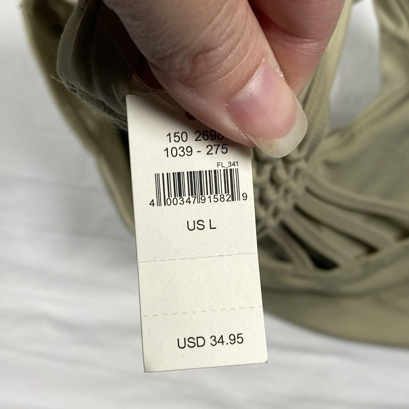 Offline by Aerie Sports Bra Women's Large Green Real Me Medium Support Stretch - Image 4