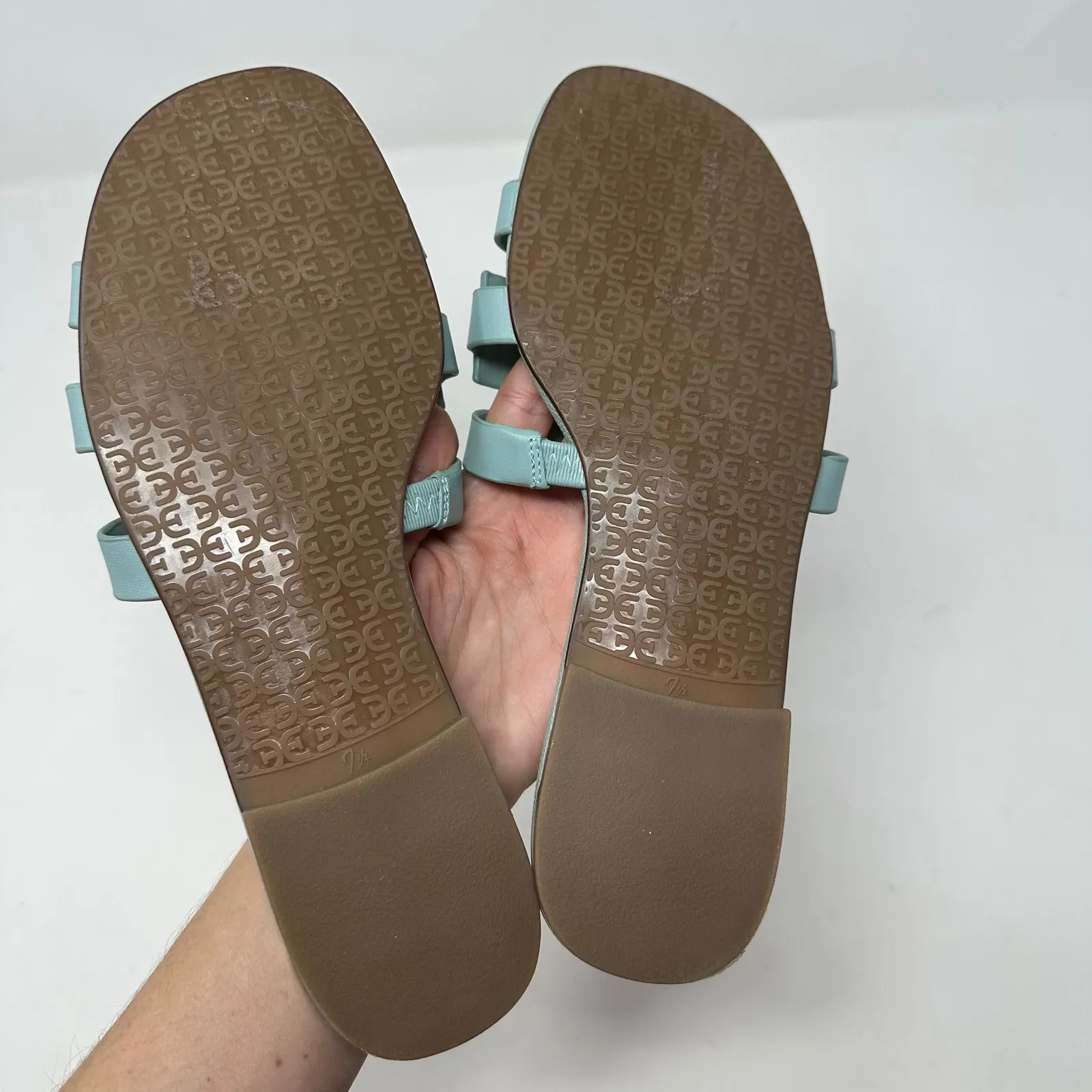 Sam‎ Edelman Bay Radiant Slide Sandal Blue Size 7.5 - Image 7