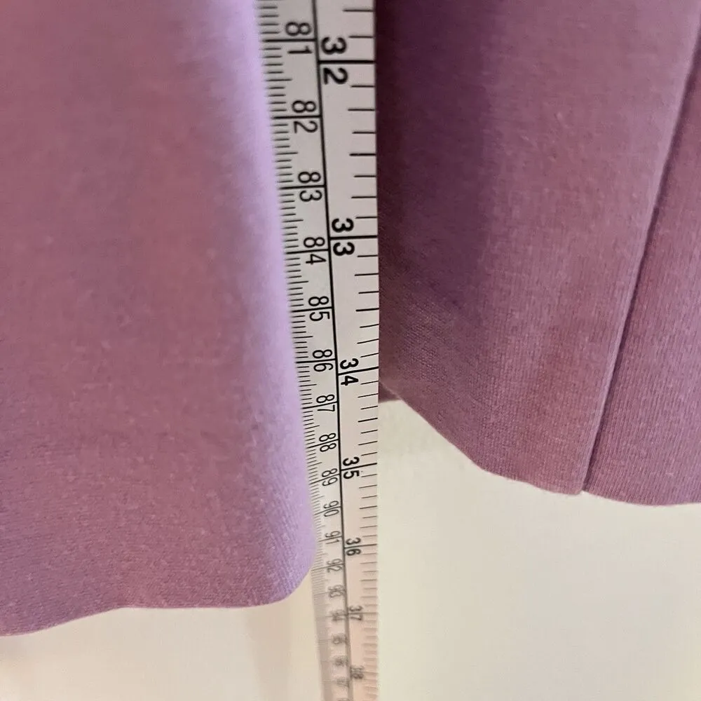 Talbots Lavender Sleeveless Boat Neck Mini Dress Size 4 Petite Purple Office - Image 8