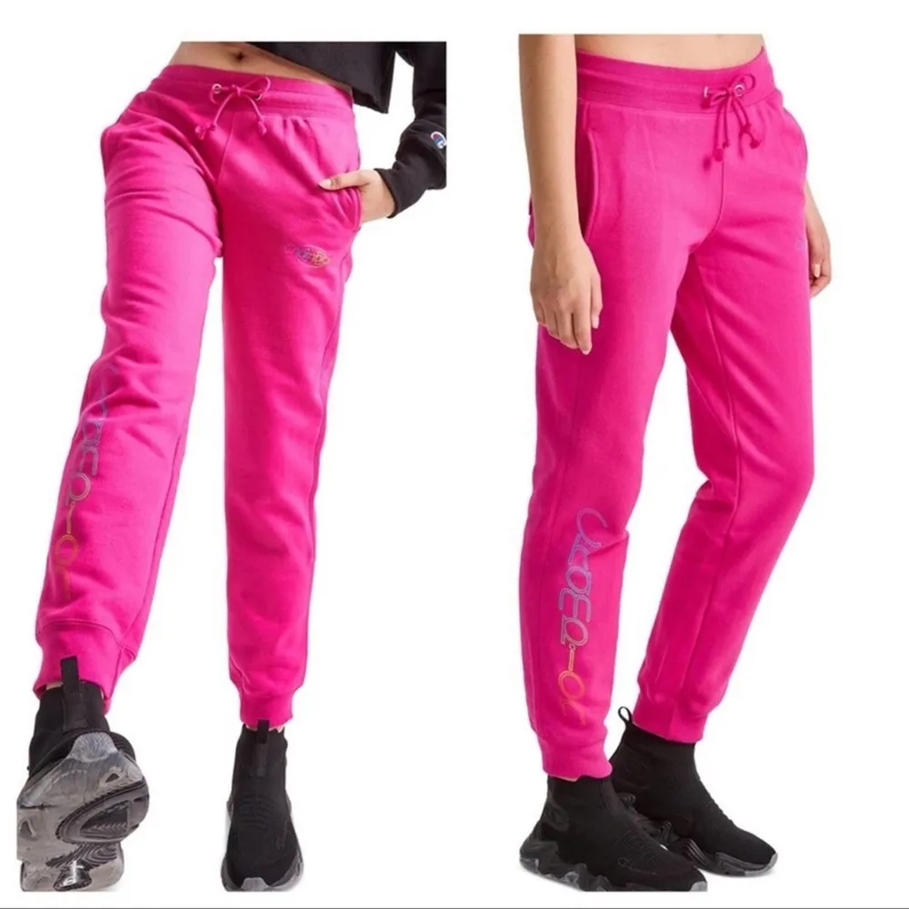 NWT Champion Reverse Weave Cropped Cutoff Hoodie Pink (part of set )Size 2XL - Image 7