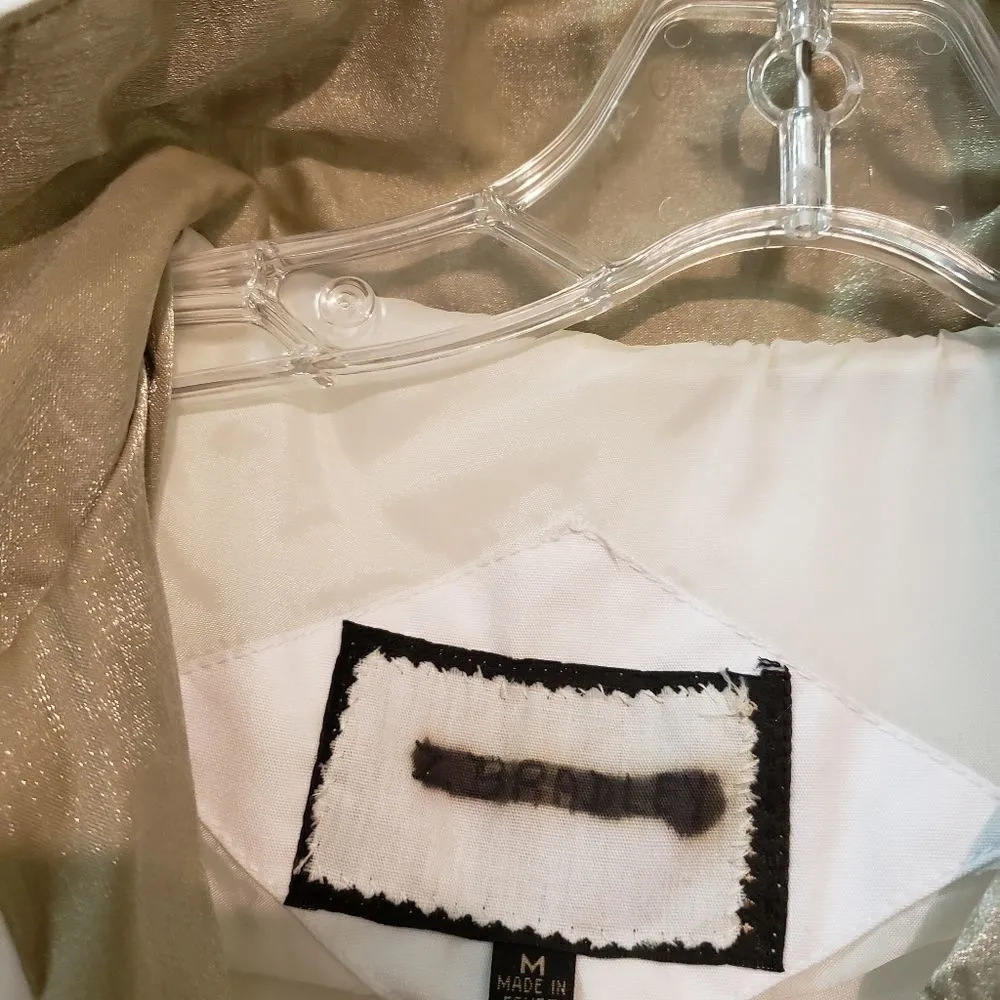 Coat White Size M - Image 4