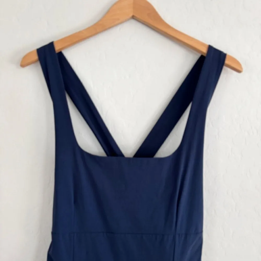 NEW Outdoor Voices Cross Back Exercise Dress in Navy Blue Size XL - Image 12