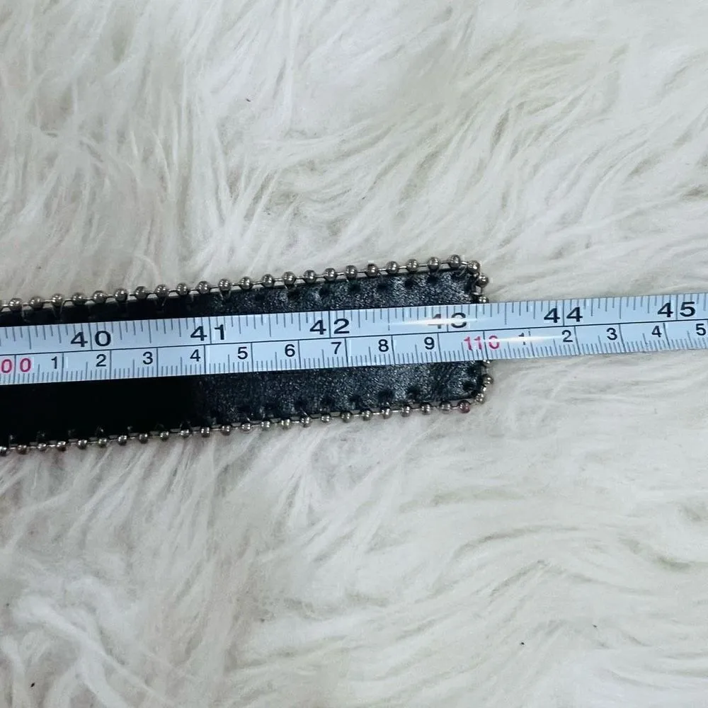 Steve Madden Beaded Edge Belt Size Large - Image 7