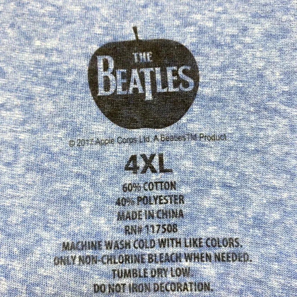 The Beatles Sgt Peppers Lonely Hearts Club Band Rock Tee 4X - Image 4