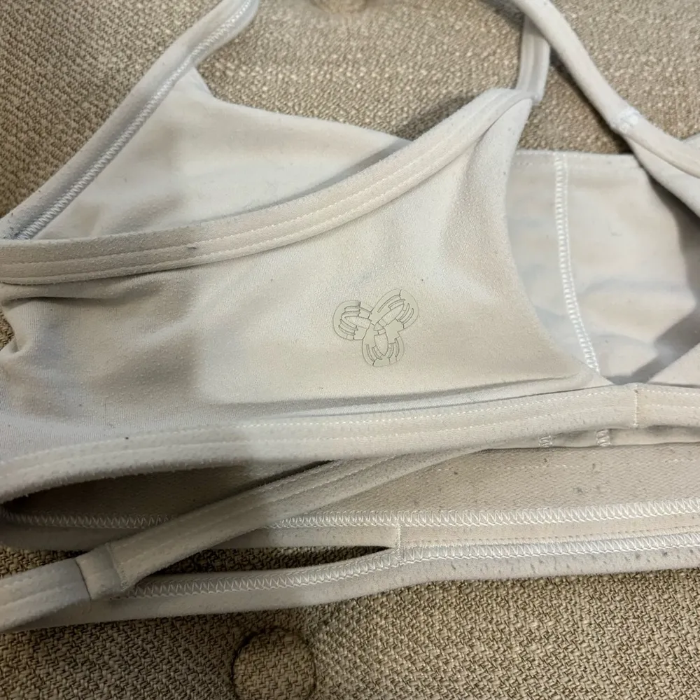 TNA Action White Sports Bra *Flawed* Size XS - Image 4