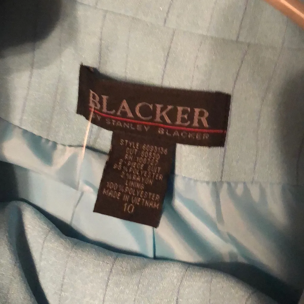 Blacker sz 10 2pc womens pants suit - Image 5