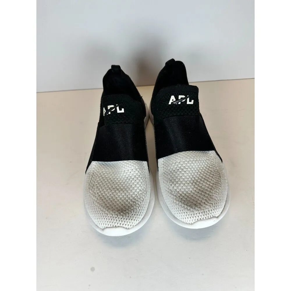 APL  Women's Techloom Bliss Size 7.5 Black Athletic Sneakers Shoes EUC - Image 4