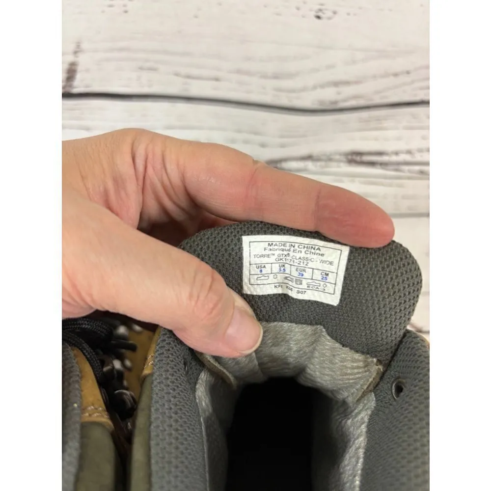 Men's Montrail Hiking Boots Size 8 Brown Green Brown - Image 10