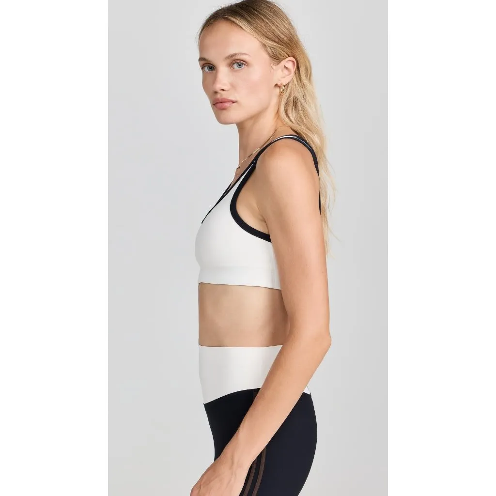 THE UPSIDE Alcaraz Harley Bra in Creme Small New Womens Sports Cropped Top White - Image 11